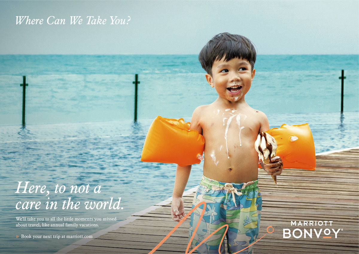 Marriott Bonvoy takes you ‘here’ in new APAC campaign via The Secret Little Agency, Singapore