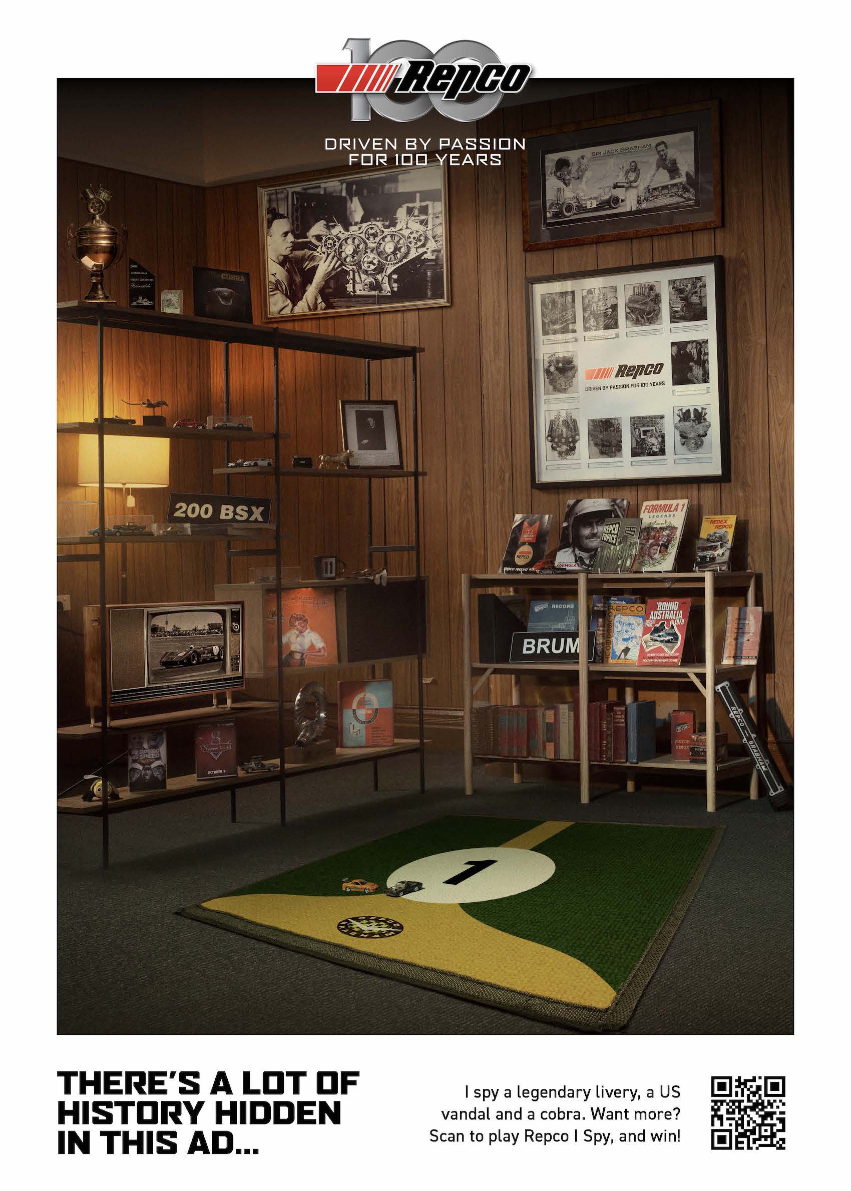 Repco’s Centenary is filled with hidden history in newly launched campaign via Thinkerbell