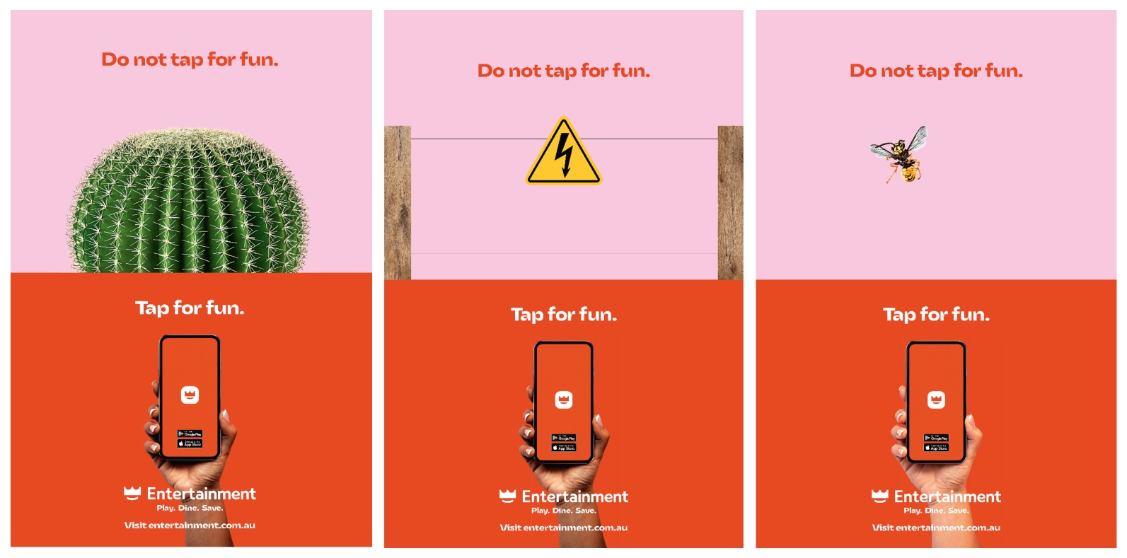 Entertainment encourages Aussies to ‘Tap for Fun’ in new relaunch campaign via M&C Saatchi