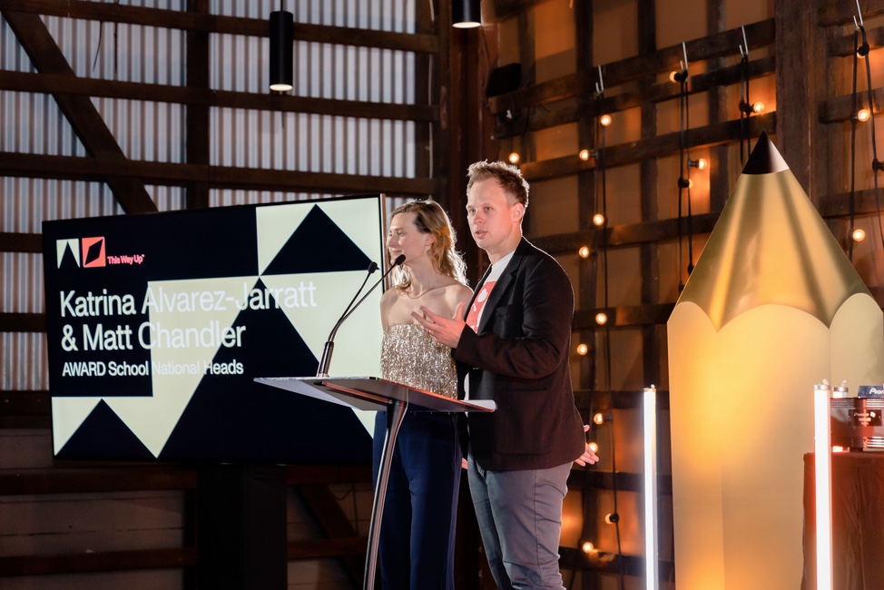 The Monkeys named AWARD Agency of the Year at ‘This Way Up’; Perth’s Brendan Morrow named AWARD School national top student