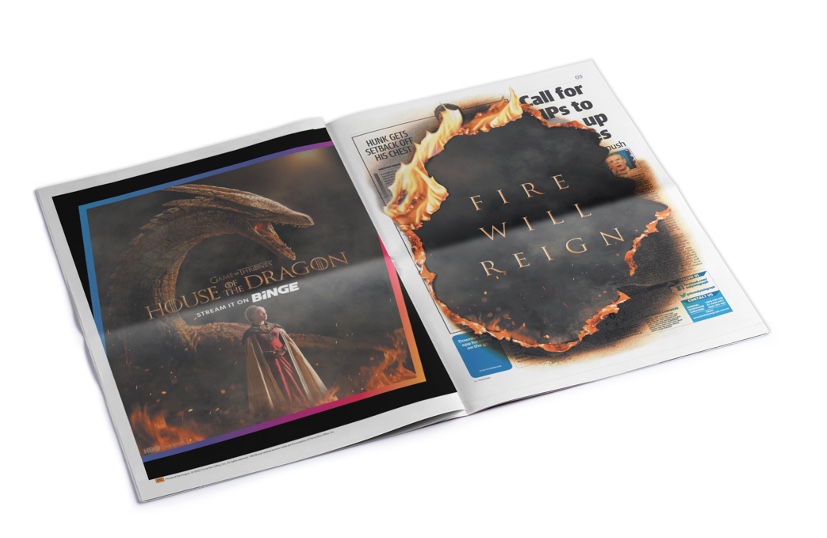 BINGE celebrates House of the Dragon launch with major integrated campaign via Thinkerbell, Mindshare, We Are Social, Wonder and Habitat