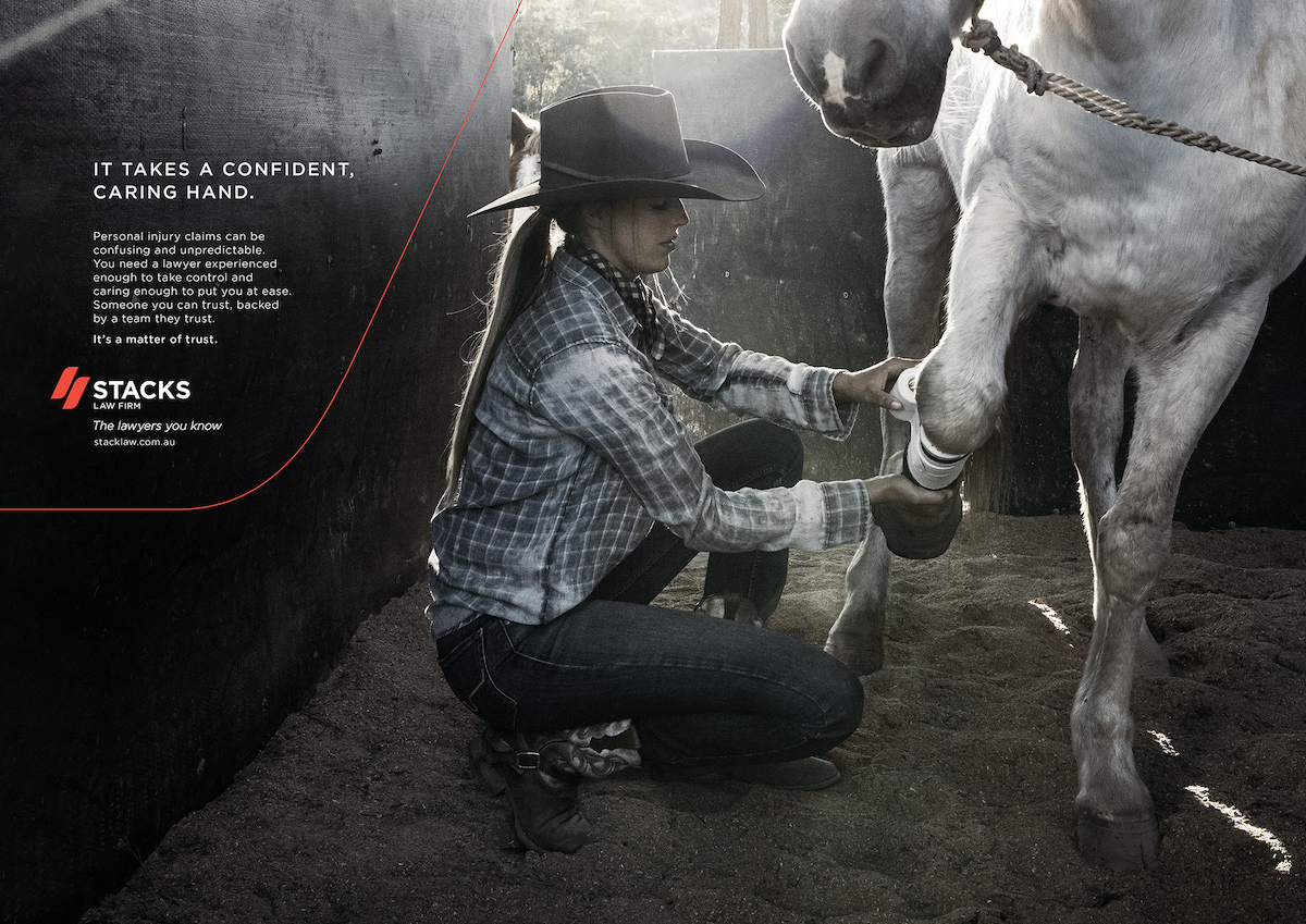 Stacks Law Firm bucks the trend of legal advertising in new campaign via Milk+Honey