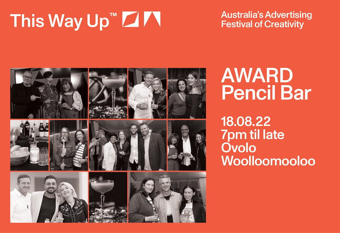 Don’t miss The AWARD Pencil Bar this Thursday @ This Way Up: A night to celebrate the industry’s outstanding creative talent