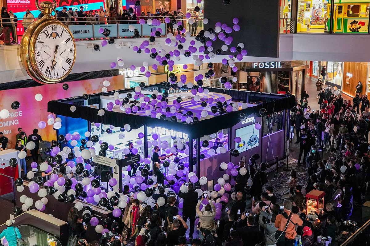 Samsung helps shoppers ‘Unfold their world’ with Galaxy Z Series Melbourne Pop-up via Cheil