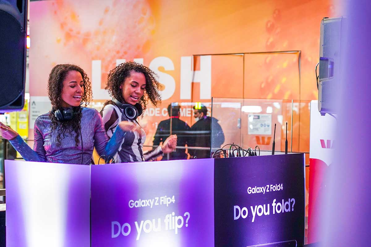 Samsung helps shoppers ‘Unfold their world’ with Galaxy Z Series Melbourne Pop-up via Cheil