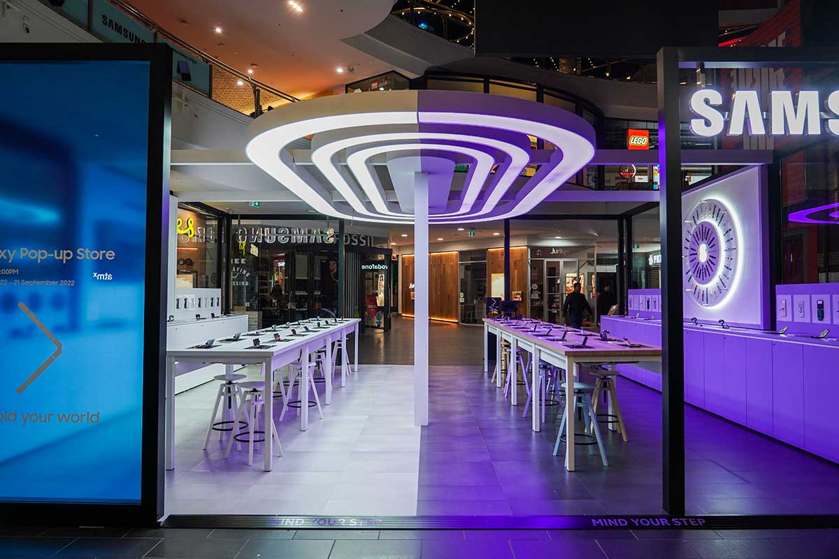 Samsung helps shoppers ‘Unfold their world’ with Galaxy Z Series Melbourne Pop-up via Cheil