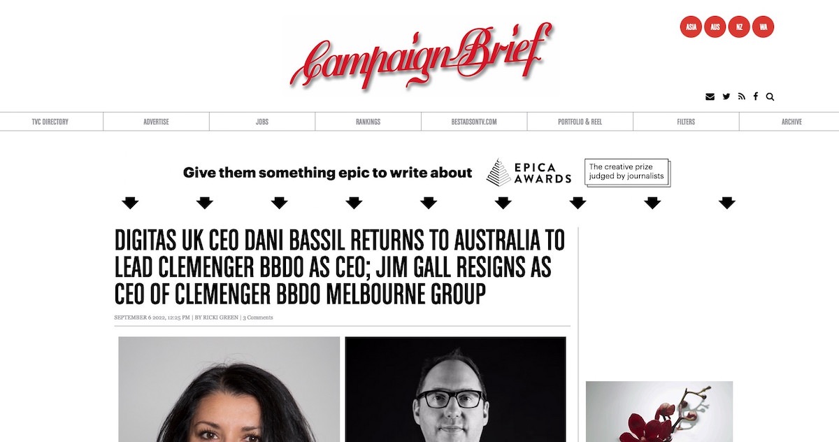Epica Awards highlights the PR advantages of entering in new ad campaign via VMLY&R France