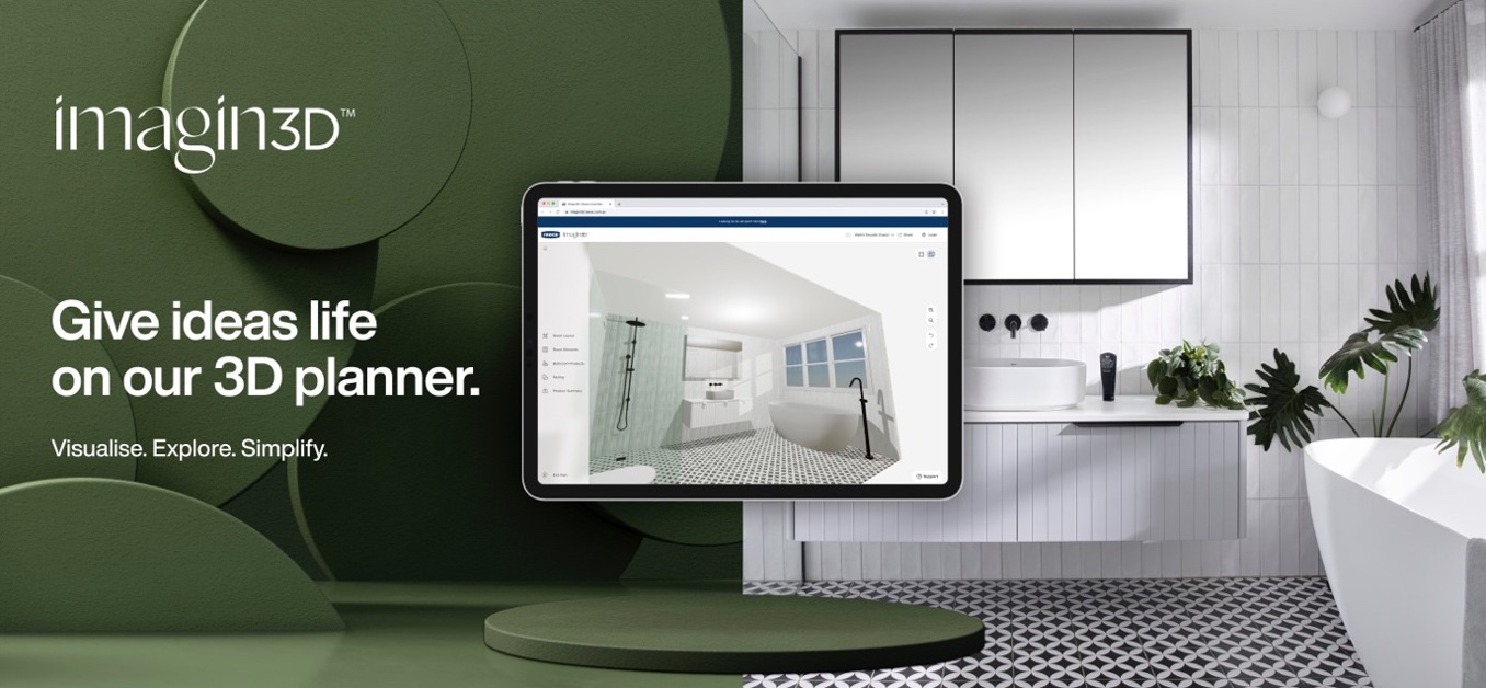 Reece Bathrooms unveils new Imagin3D Planner Tool + TVC via Trout Creative Thinking and Sherpa