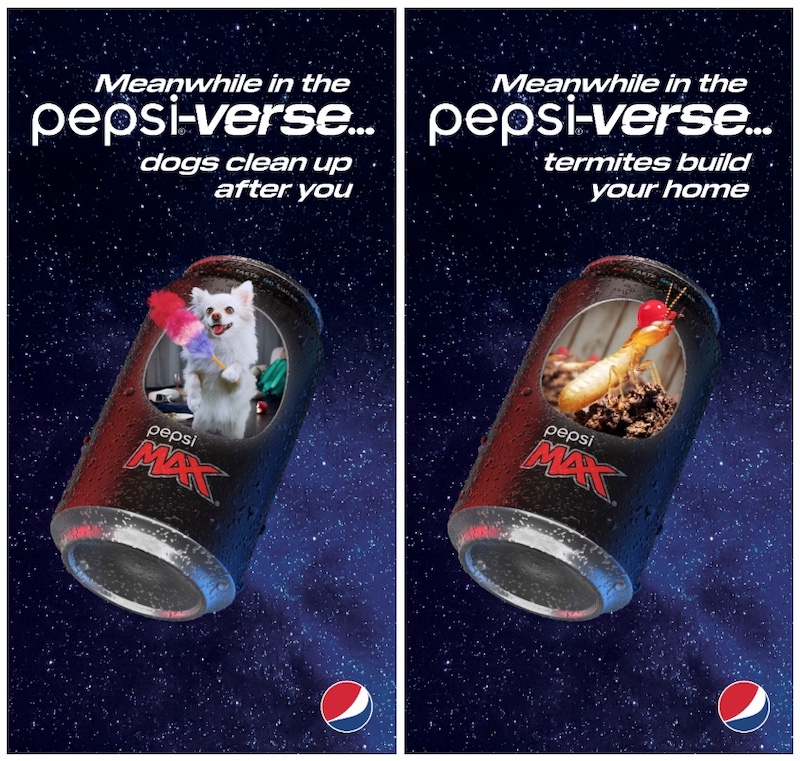 Special Australia + The Glue Society make every Pepsi logo a portal into an alternative universe