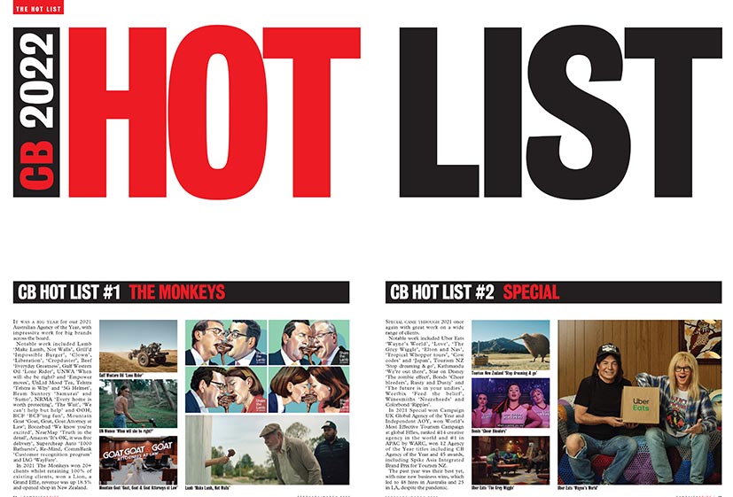 Countdown to Campaign Brief Agency of the Year plus Hot+Cold Chart – deadline Wednesday 11 Jan