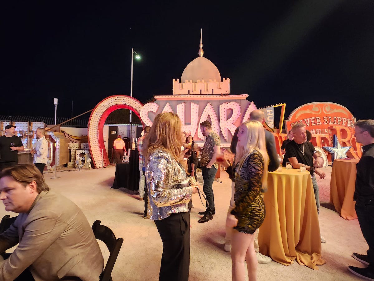 LIA hosts jury dinner and cocktail party at famous Neon Sign Museum in Las Vegas