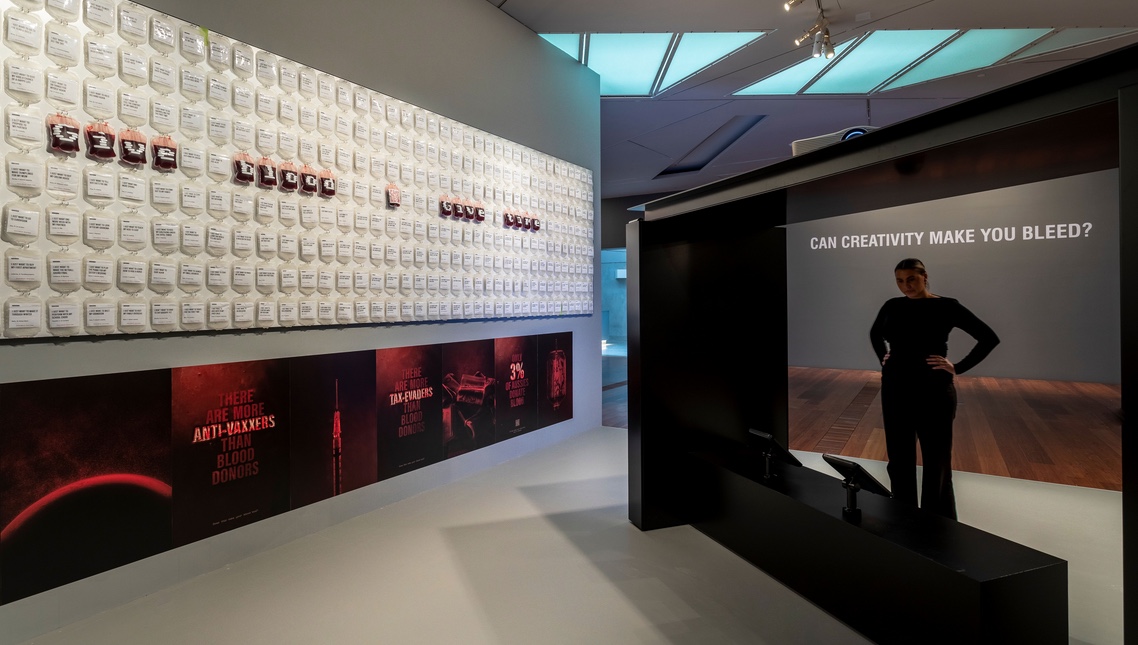 Can creativity make you bleed? by Leo Burnett Australia wins the NGV’s $30,000 Rigg Design Prize, one of Australia’s highest design accolades