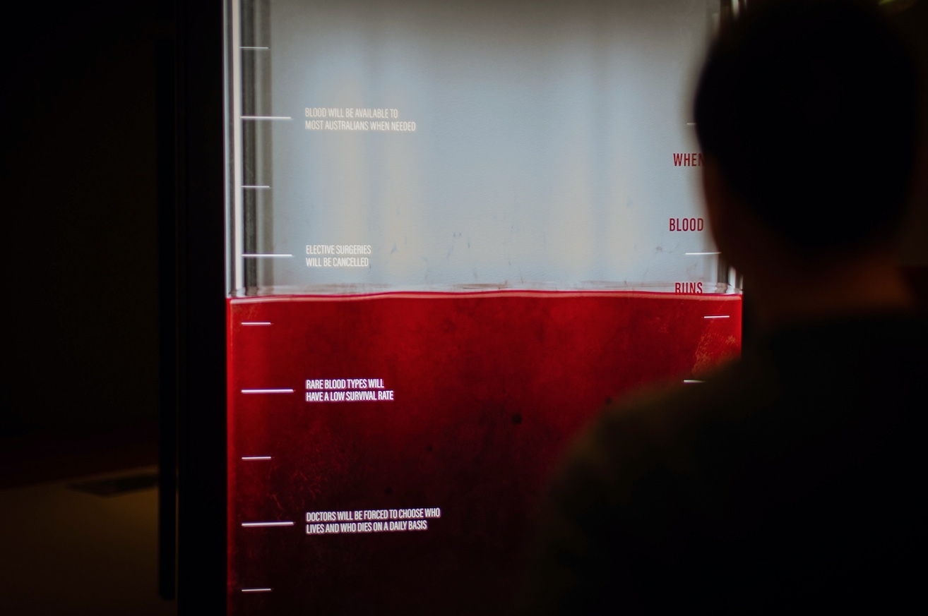 Can creativity make you bleed? by Leo Burnett Australia wins the NGV’s $30,000 Rigg Design Prize, one of Australia’s highest design accolades