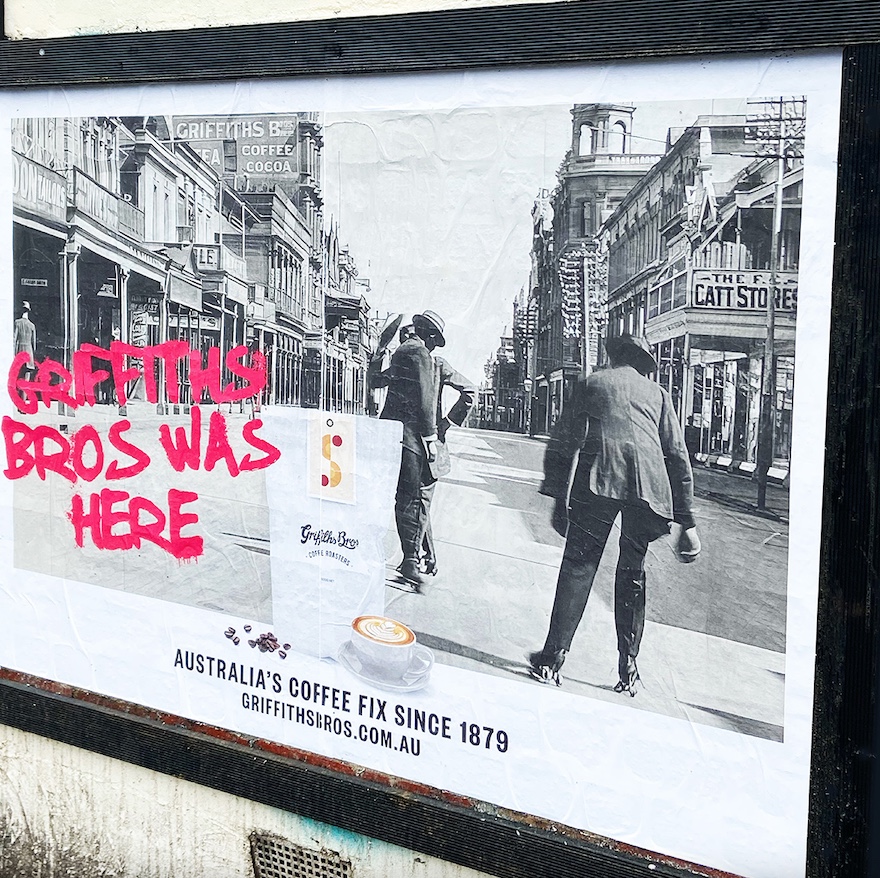 Griffiths Bros was here’ in newly launched campaign via The Reactor, Melbourne