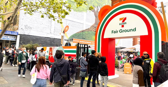 7-Eleven celebrates Fairtrade coffee partnership with ‘Fair Ground’ in Melbourne CBD via TABOO