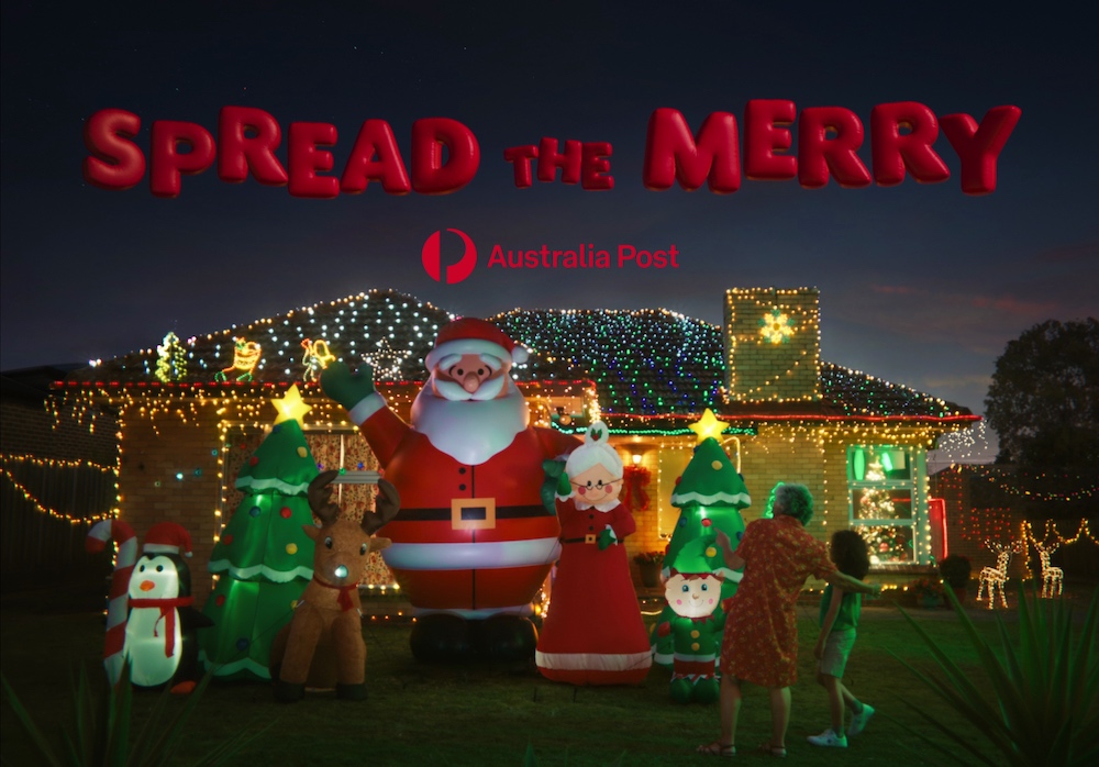Australia Post Spreads the Merry far and wide this Christmas in new campaign via The Monkeys