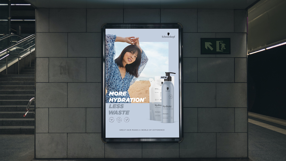 Schwarzkopf launches new campaign for its sustainable hair care range via Connecting Plots