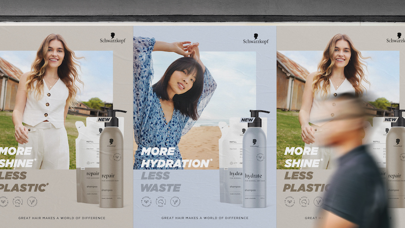 Schwarzkopf launches new campaign for its sustainable hair care range via Connecting Plots