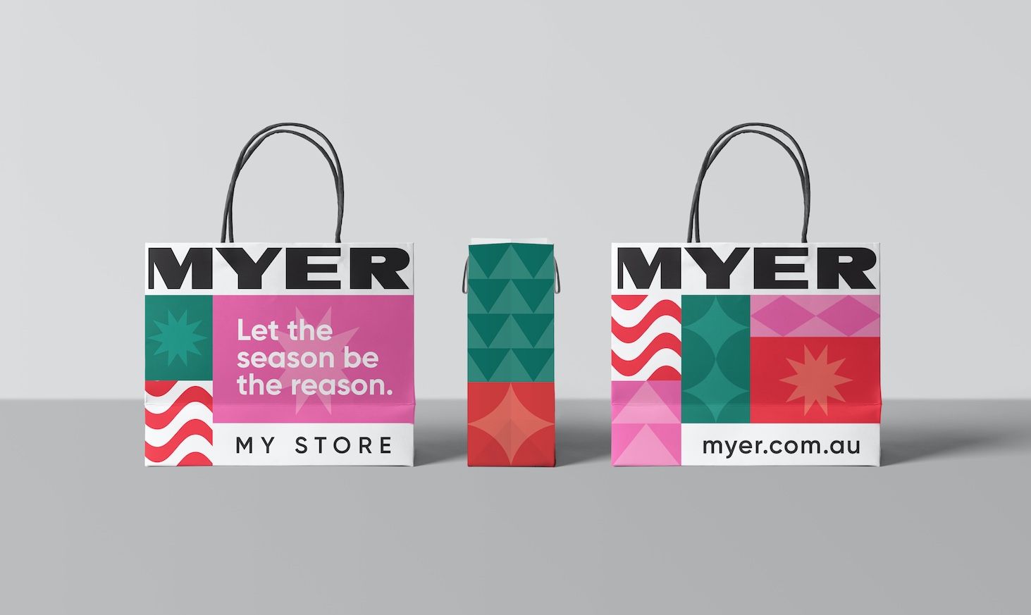 This year the season is the reason in Myer’s bold new Christmas campaign via Clemenger BBDO