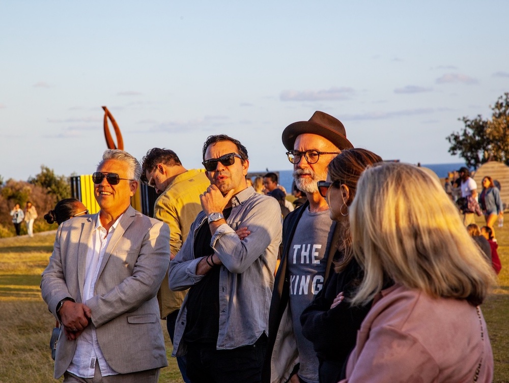 Smith & Western hosts guests at sunset champagne reception for Sculpture by the Sea