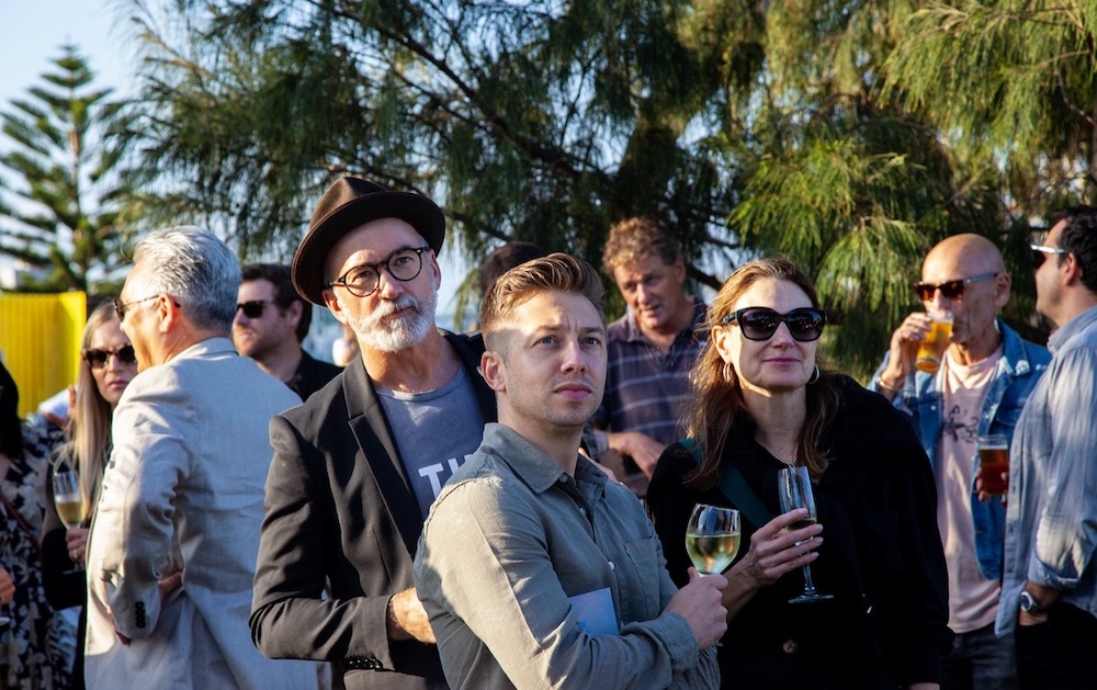 Smith & Western hosts guests at sunset champagne reception for Sculpture by the Sea
