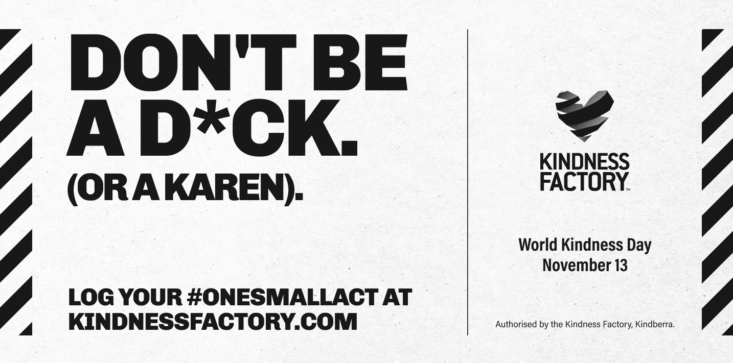 Kindness Factory launches first-ever brand campaign ‘Public Kindness Announcements’ for World Kindness Day via VMLY&R and Wavemaker