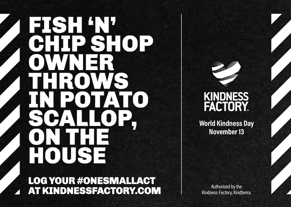 Kindness Factory launches first-ever brand campaign ‘Public Kindness Announcements’ for World Kindness Day via VMLY&R and Wavemaker