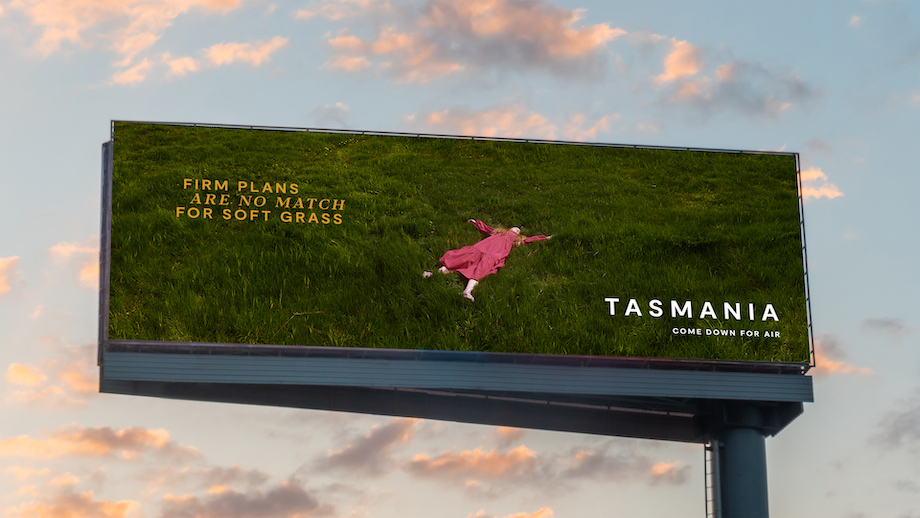 Tourism Tasmania reminds travellers to come down for air in latest campaign via BMF
