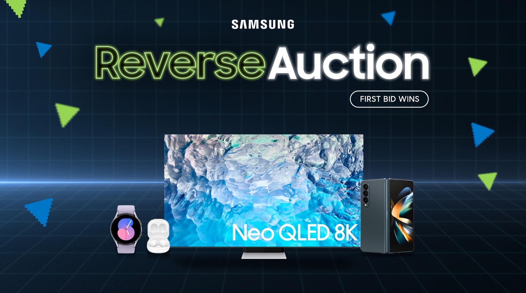 Samsung flips Black Friday eCommerce on its head with Reverse Auction campaign via CHEP