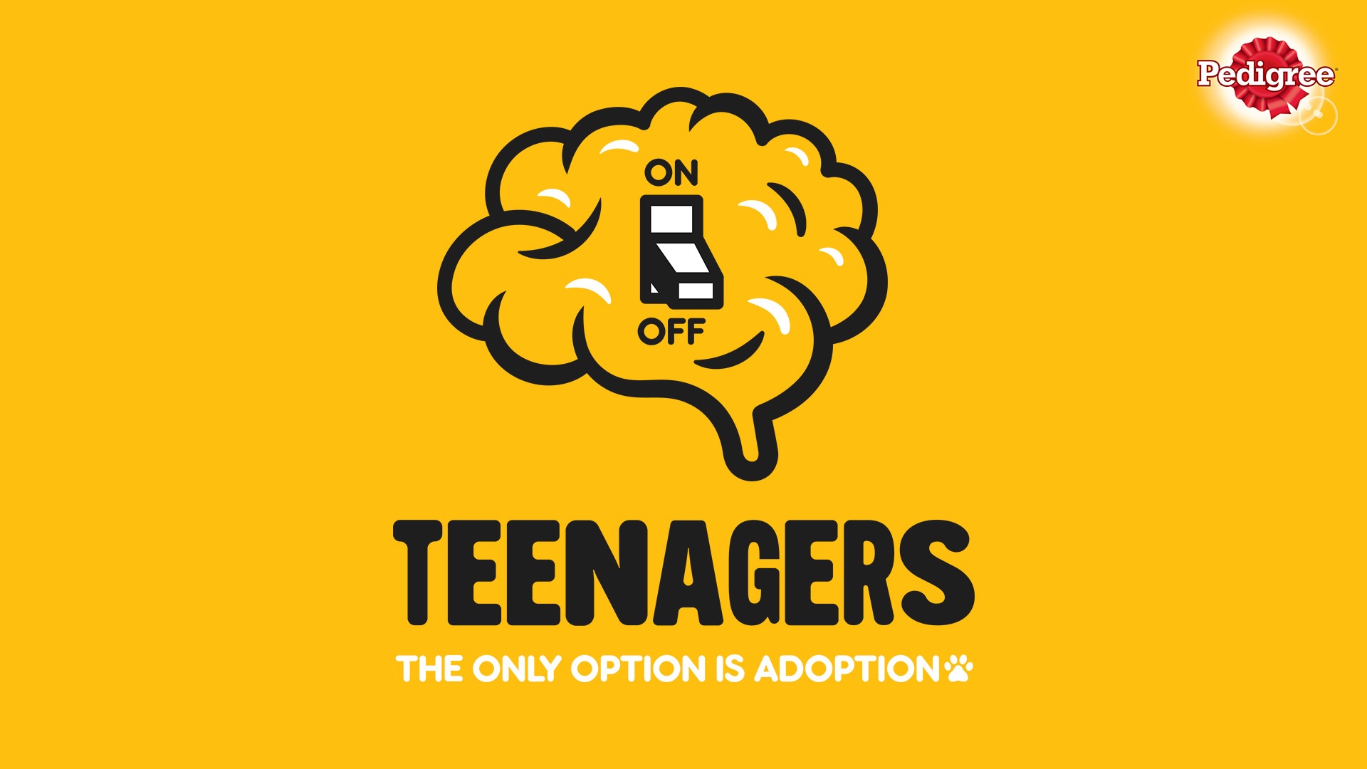 Teenagers. The Only Option is Adoption: Pedigree launches new dog adoption campaign via Colenso