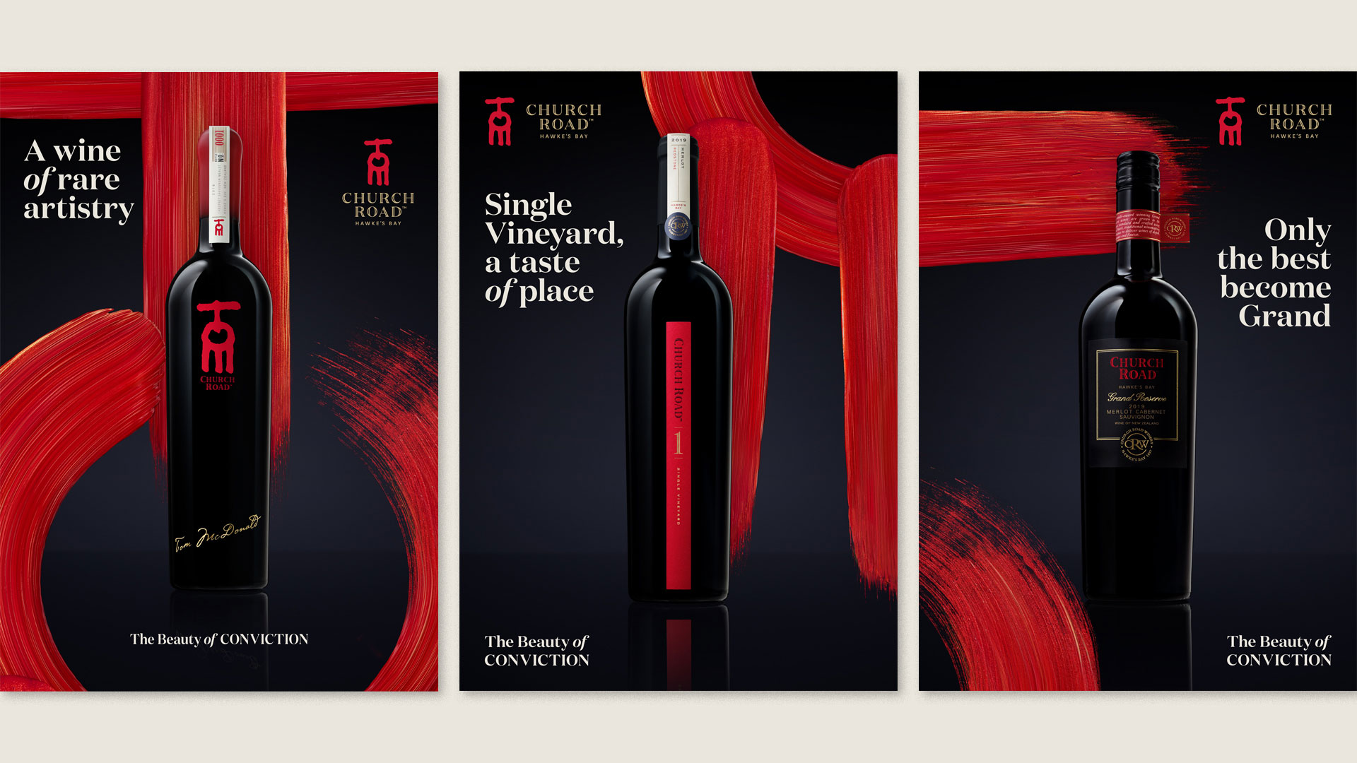 Pernod Ricard fine wine brand Church Road launches new look and campaign via Emotive