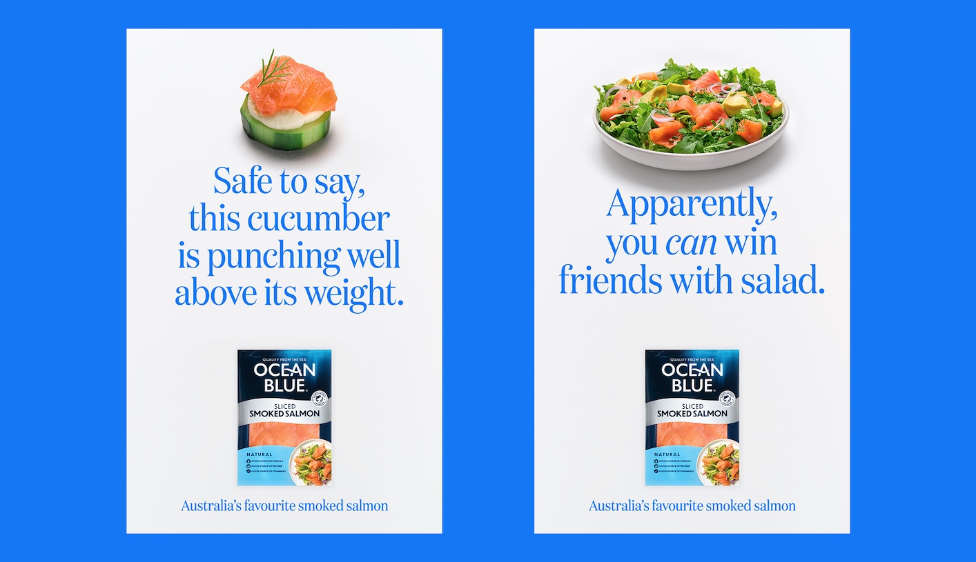 Smoked Salmon brand Ocean Blue launches first major campaign via SICKDOGWOLFMAN
