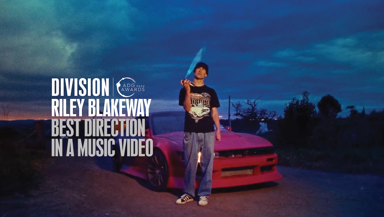 DIVISION director Riley Blakeway wins Best Direction in a Music Video at ADG Awards