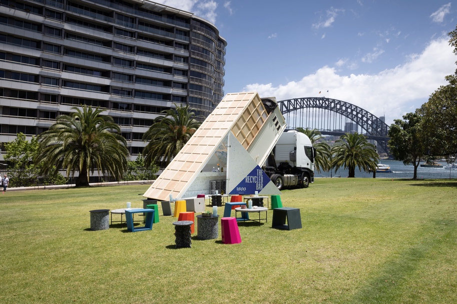 1800 Tequila champions creative potential of waste with launch of The Recycled Bar by 1800 Tequila via DDB Sydney, Mango and Scoundrel