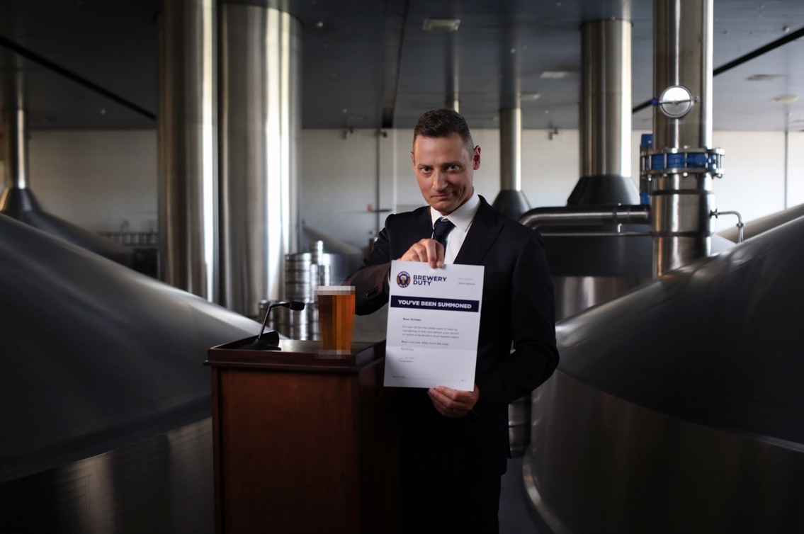 Lion summons Aussie beer drinkers for brewery duty in latest campaign via Thinkerbell
