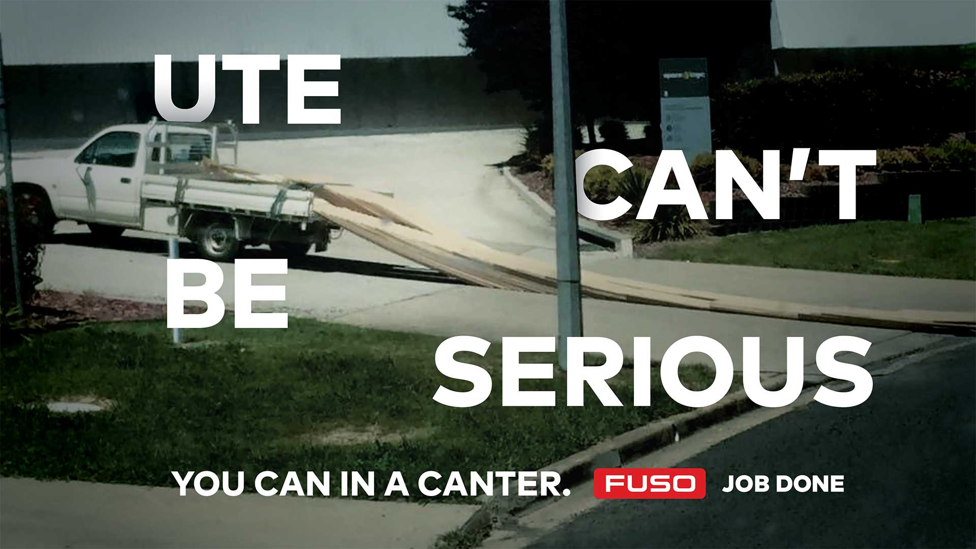 Fuso tells tradies ‘UTE Can’t be serious’ in newly launched campaign via Akkomplice