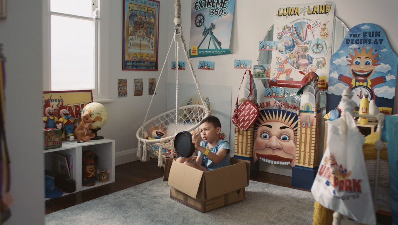Sydney Luna Park enlists the help of its biggest fan in new summer TVC via Common Ventures