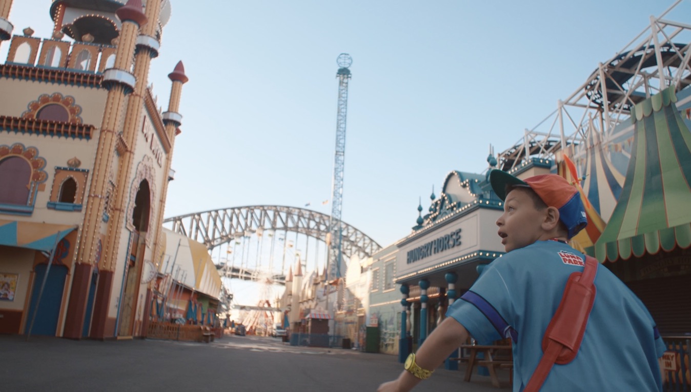 Sydney Luna Park enlists the help of its biggest fan in new summer TVC via Common Ventures