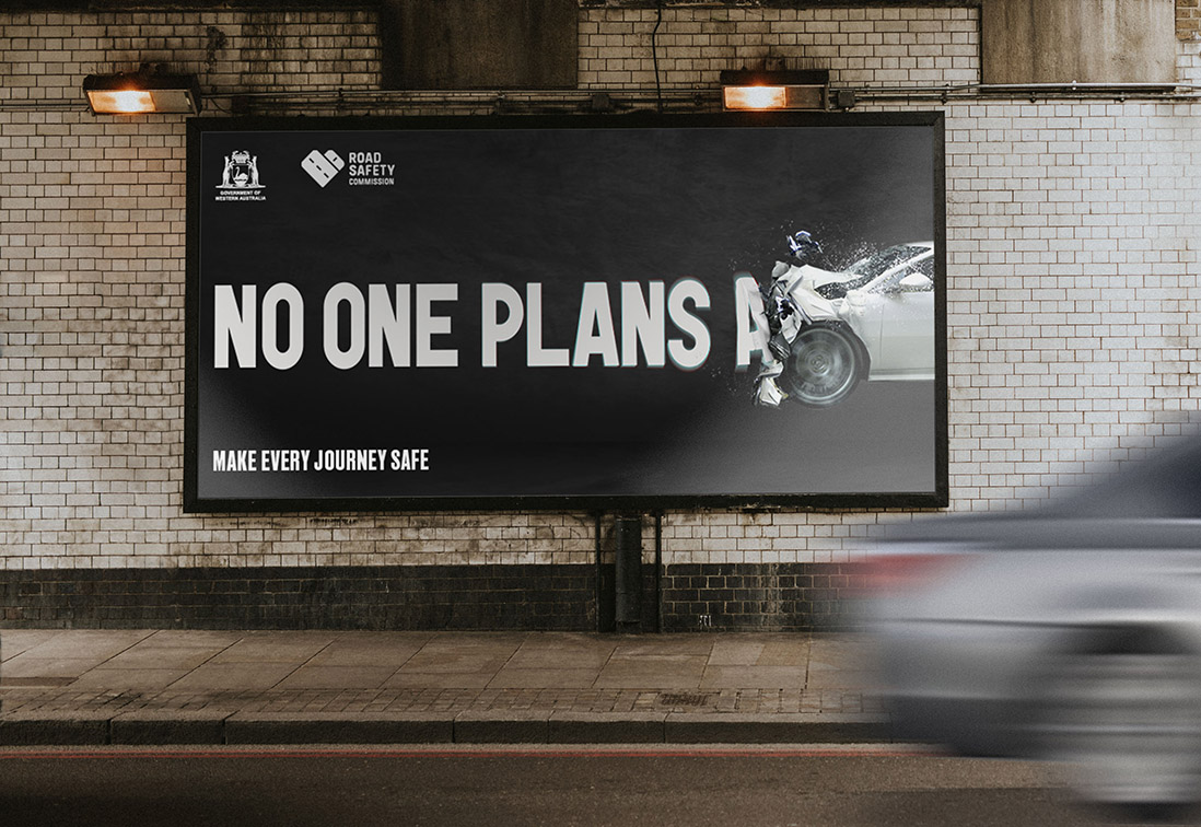 Road Safety Commission WA rolls out full ‘No One Plans a Crash’ campaign via The Brand Agency