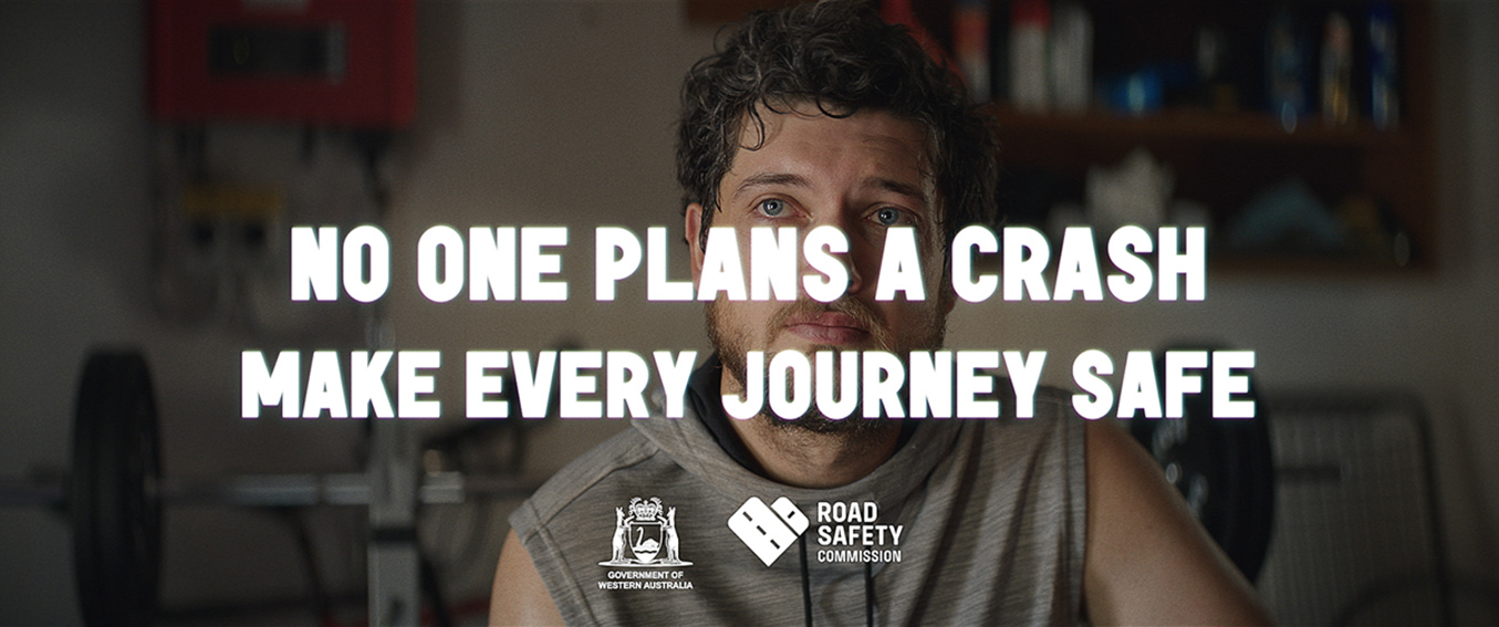Road Safety Commission WA rolls out full ‘No One Plans a Crash’ campaign via The Brand Agency