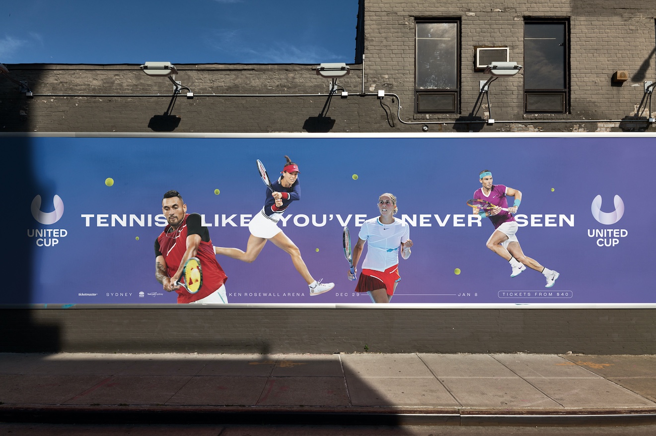 Tennis Australia launches the United Cup by asking fans to see the game not the gender in latest campaign via Sunday Gravy