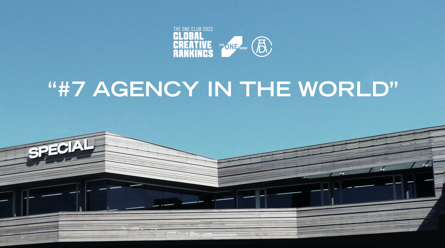 Special NZ ranked #7 Agency in the World in the One Show / One Club Global Creative Rankings