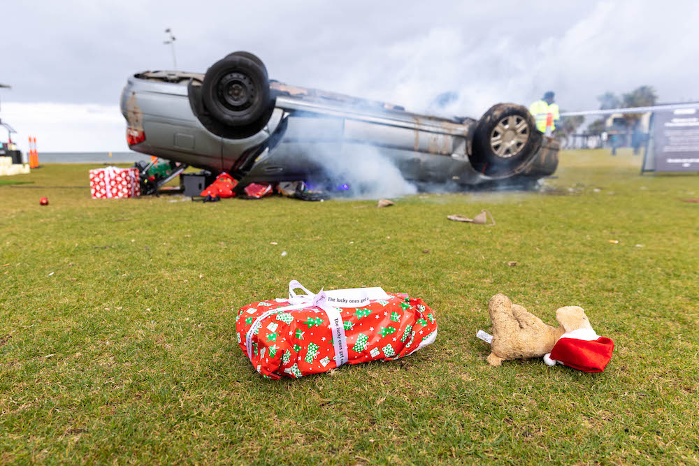 TAC launches hard hitting activation ahead of the holiday season via Graffiti, Melbourne