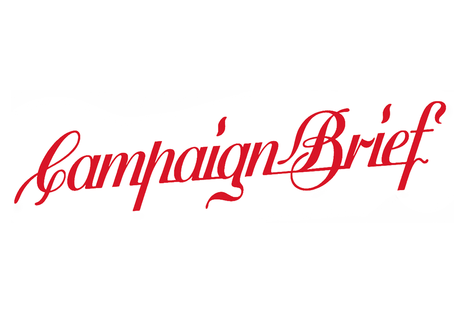 Advertising community in Aust/NZ/Asia rejoice as drop shadow dropped from Campaign Brief logo
