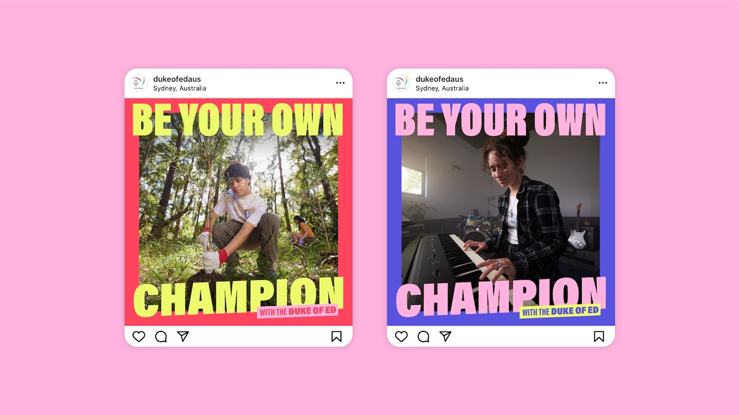 The Duke of Ed invites teens to ‘Be Your Own Champion’ in first campaign via Paper Moose