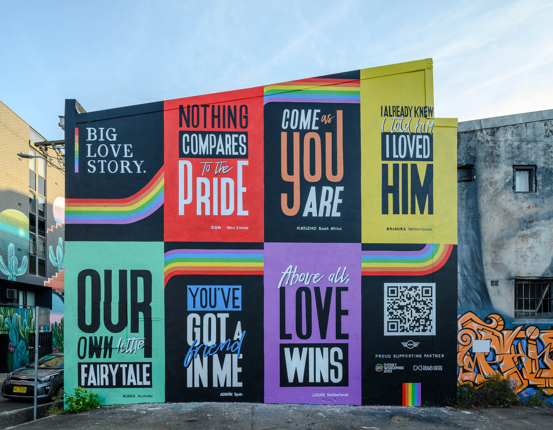 MINI Australia launches the Mosaic of Love, part of ‘Big Love Story’ Pride campaign via KOJO