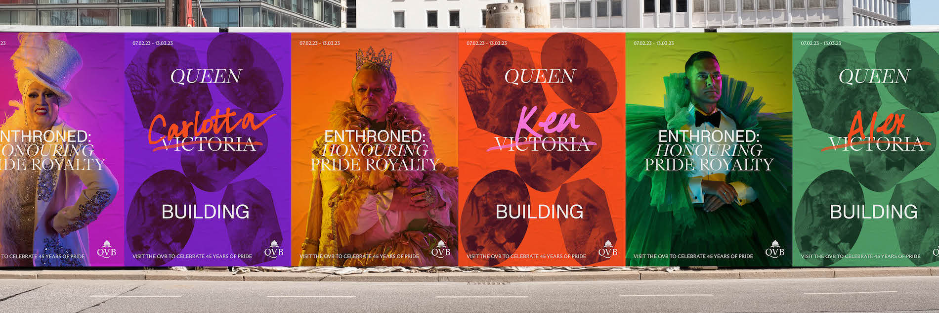 QVB honours Australian LGBTQIA+ leaders in new Sydney World Pride campaign via Fabric