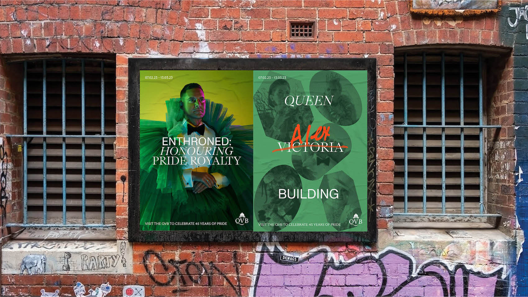 QVB honours Australian LGBTQIA+ leaders in new Sydney World Pride campaign via Fabric