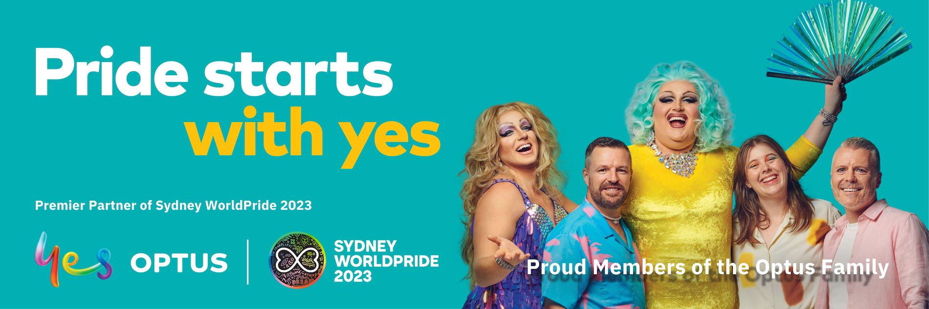 Optus unveils Sydney WorldPride ‘Pride Starts with Yes’ campaign via Re and Yes Agency