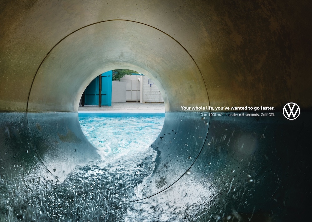 Volkswagen harnesses the feeling of faster in new VW Golf GTI campaign via DDB Aotearoa